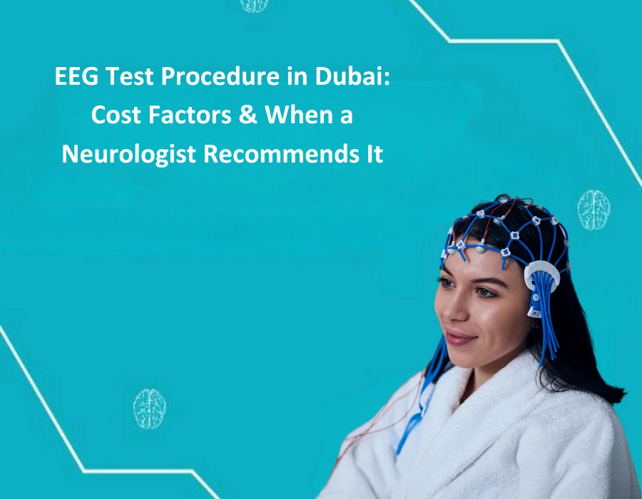 EEG test procedure in Dubai performed under neurologist supervision