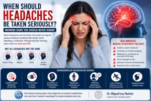 Warning signs that indicate when headaches should be taken seriously